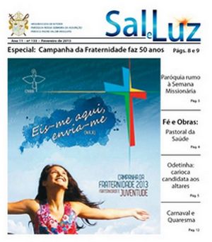 capa jornal sal e luz 133 fev 2013