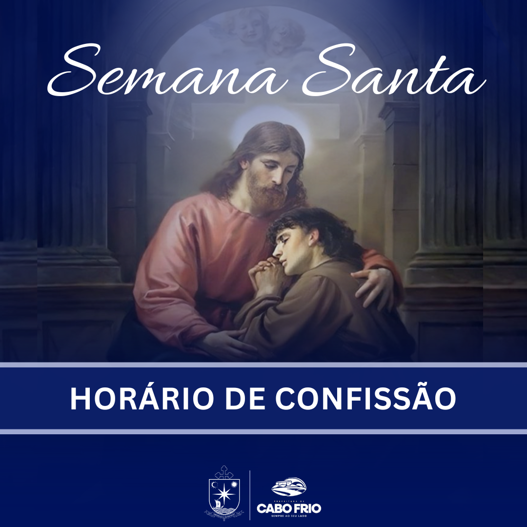 Horário de Confissão - Semana Santa