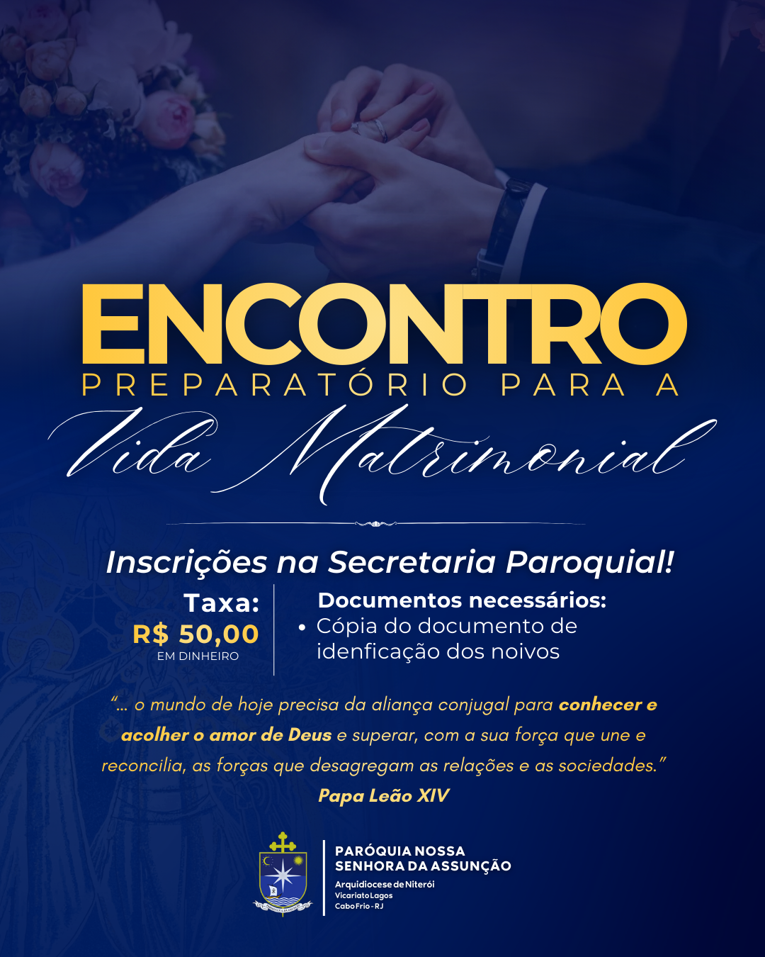 Encontro Preparatório para a Vida Matrimonial - 2026