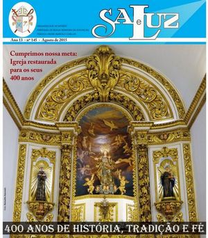 capa jornal sal e luz 145 ago 2015