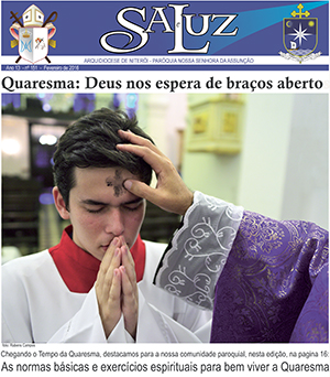 capa jornal sal e luz 151 fev 2016