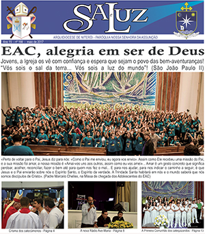 capa jornal sal e luz 166 mai 2017