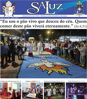 capa jornal sal e luz 167 jun 2017